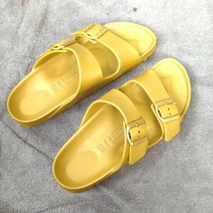 Birkenstock EVA Arizona Glamour Gold size 40 women's